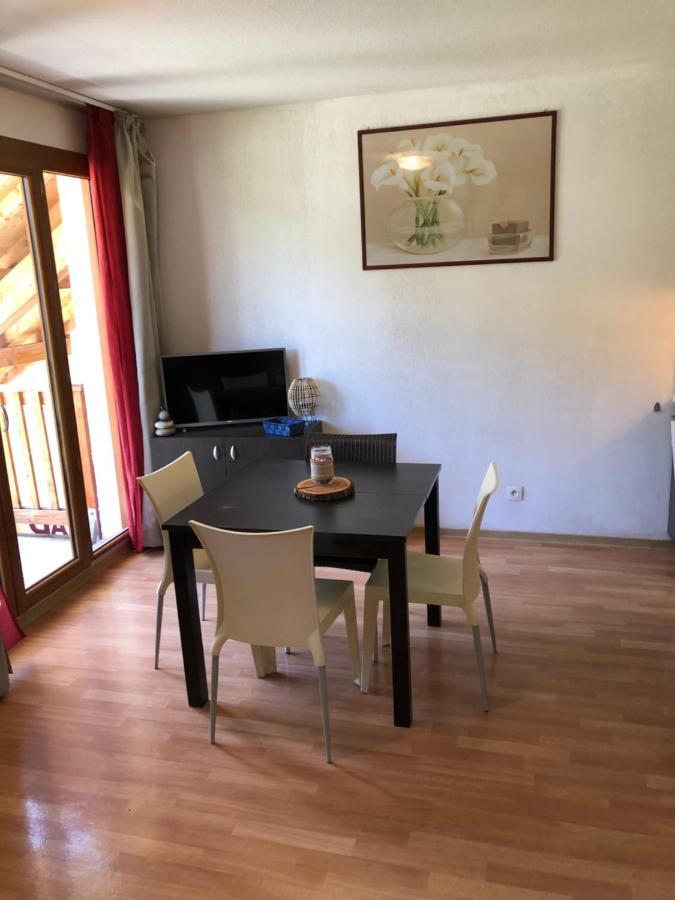 Studio Vue Piste + Parking Souterrain Privatif Inclus Les Orres Exterior foto
